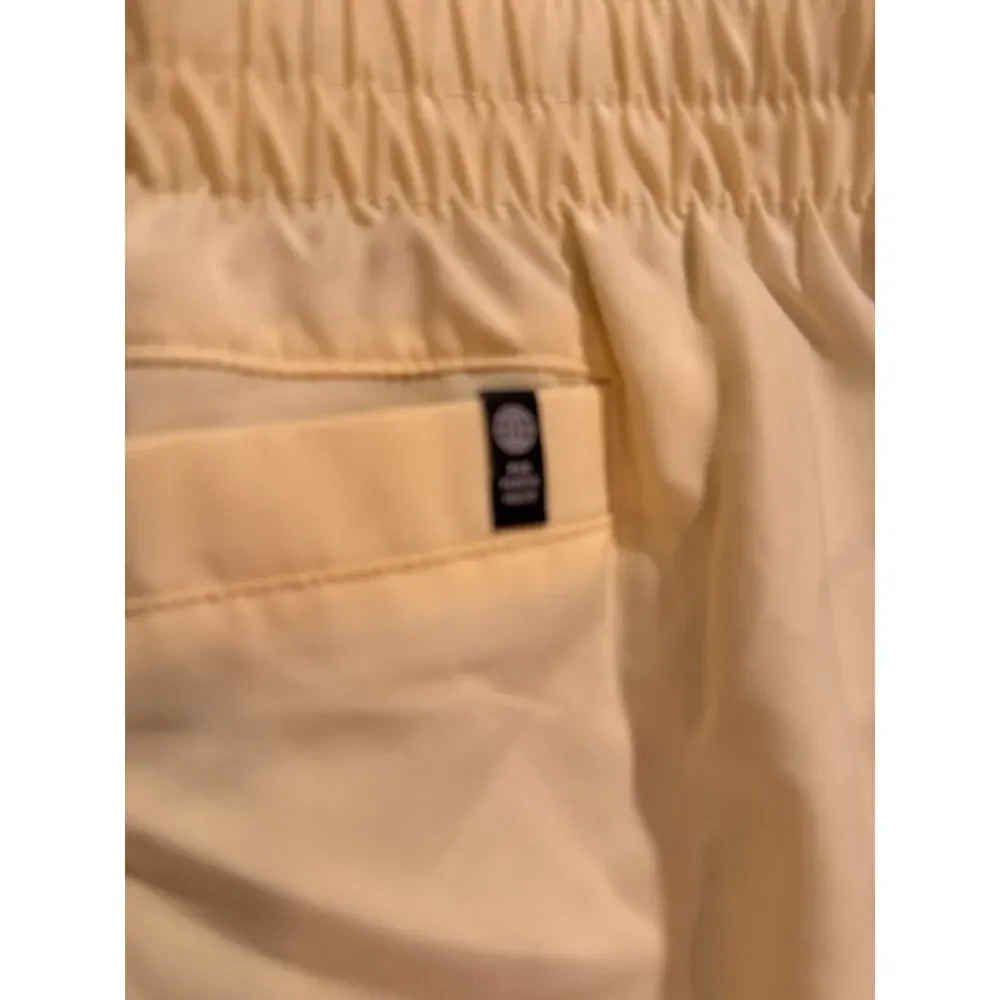 NWT Men’s Adidas Swimwear Size 2XL ALMOST YELLOW / BLACK LINED WITH POCKETS
